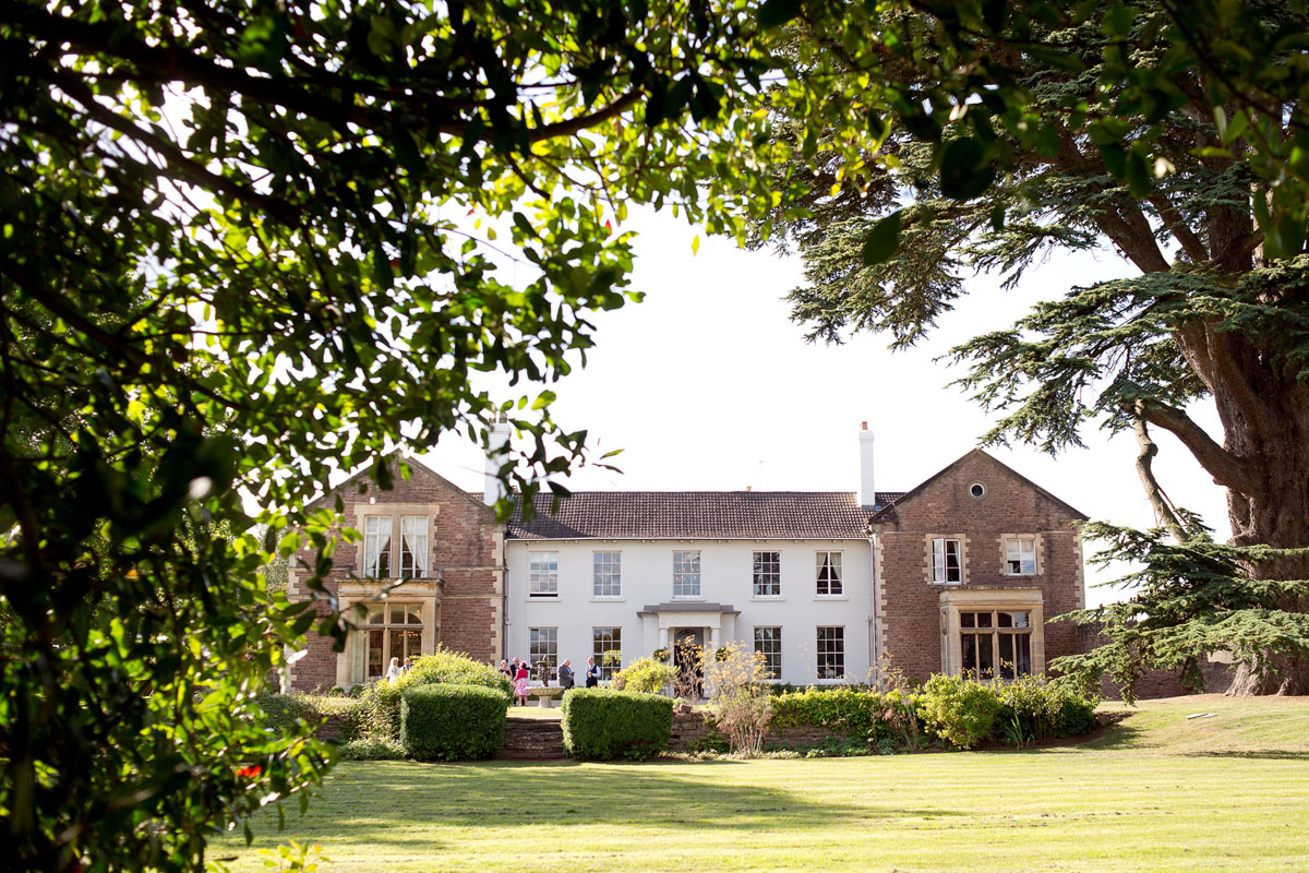 Aerial view of Glewstone Court